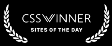 CSS Winner · Site of the Day